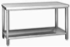 Stature RVS werktafel met vlak blad 1200x900x800 mm kwaliteit 304 Stature RVS werktafel met vlak blad 1200x900x800 mm kwaliteit 304